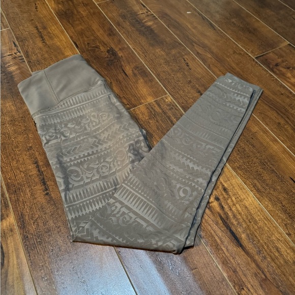 Hurley taupe leggings, XS - Picture 3 of 7